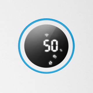 Philips AC2729/50 Display zur Anzeige der Luftfeuchtigkeit