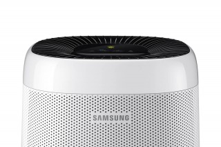 Samsung AX34R3020WW obere Teil, Indikator zeigt durchschnittliche Luftqualität