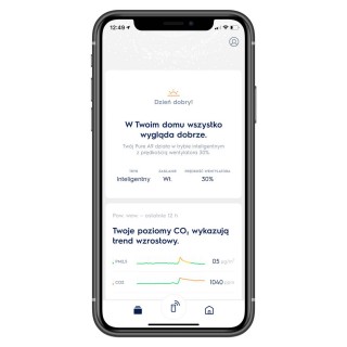 Screenshot von der Anwendung Electrolux Pure A9