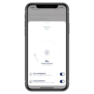 Screenshot der Electrolux Pure A9 App