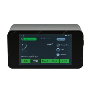 LIFAsmart LAM01 - Anzeige der PM10 Staubstufe