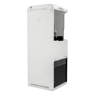 Daikin MCK55W Seitenansicht, herausgezogener Befeuchtungsfilter