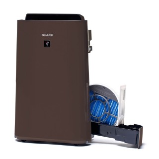 Sharp UA-HD40E-T - Seitenansicht, Befeuchtungsmechanismus