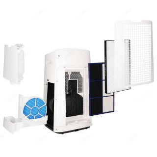 Sharp UA-KIL80E-W - auseinandergebaute Filter, Filtration