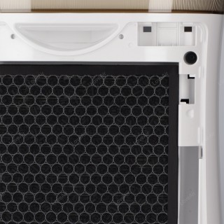 Sharp UA-PG50E-W - Nahaufnahme des Kohlefilters