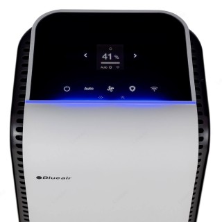 Blueair HealthProtect 7470i - Nahaufnahme der Bedientafel und des Displays