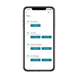 Screenshot der Clean Home+ App