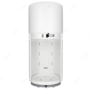 Philips Dual Scan AC3858/51 - Rückansicht, herausgezogener Filter