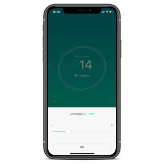 Xiaomi Mi Home - App-Screenshot, reibungslose Leistungssteigerung des Geräts