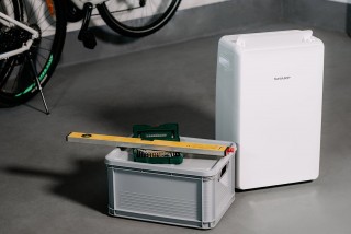 Sharp UD-P20E-W - Anordnung des Luftentfeuchters