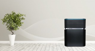 Venta AeroStyle LW74 WiFi schwarz - Anordnung des Luftbefeuchters