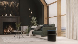 Venta AeroStyle LW74 WiFi schwarz - Anordnung des Luftbefeuchters