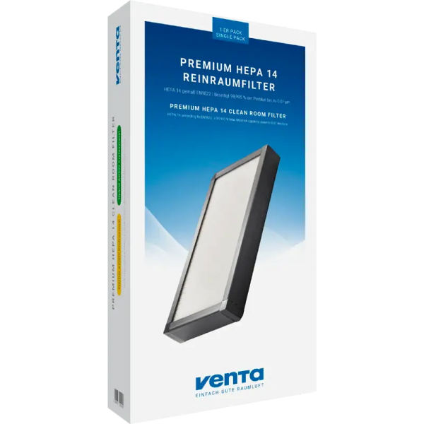 Luftreiniger-Filter VENTAcel H14 Professional Filter