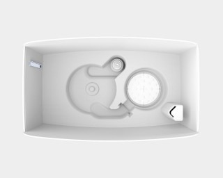 Boneco S200 - Inneres des Luftbefeuchters