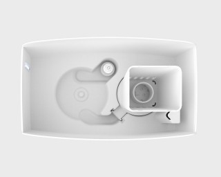 Boneco S200 - Inneres des Luftbefeuchters