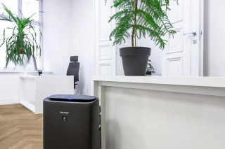 Sharp UA-KIN42E-H - Anordnung des Luftreinigers im Büro