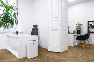 Sharp UA-KIN52E-W - Anordnung des Luftreinigers im Büro