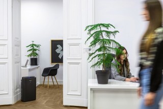 Sharp UA-KIN52E-H - Anordnung des Luftreinigers im Büro